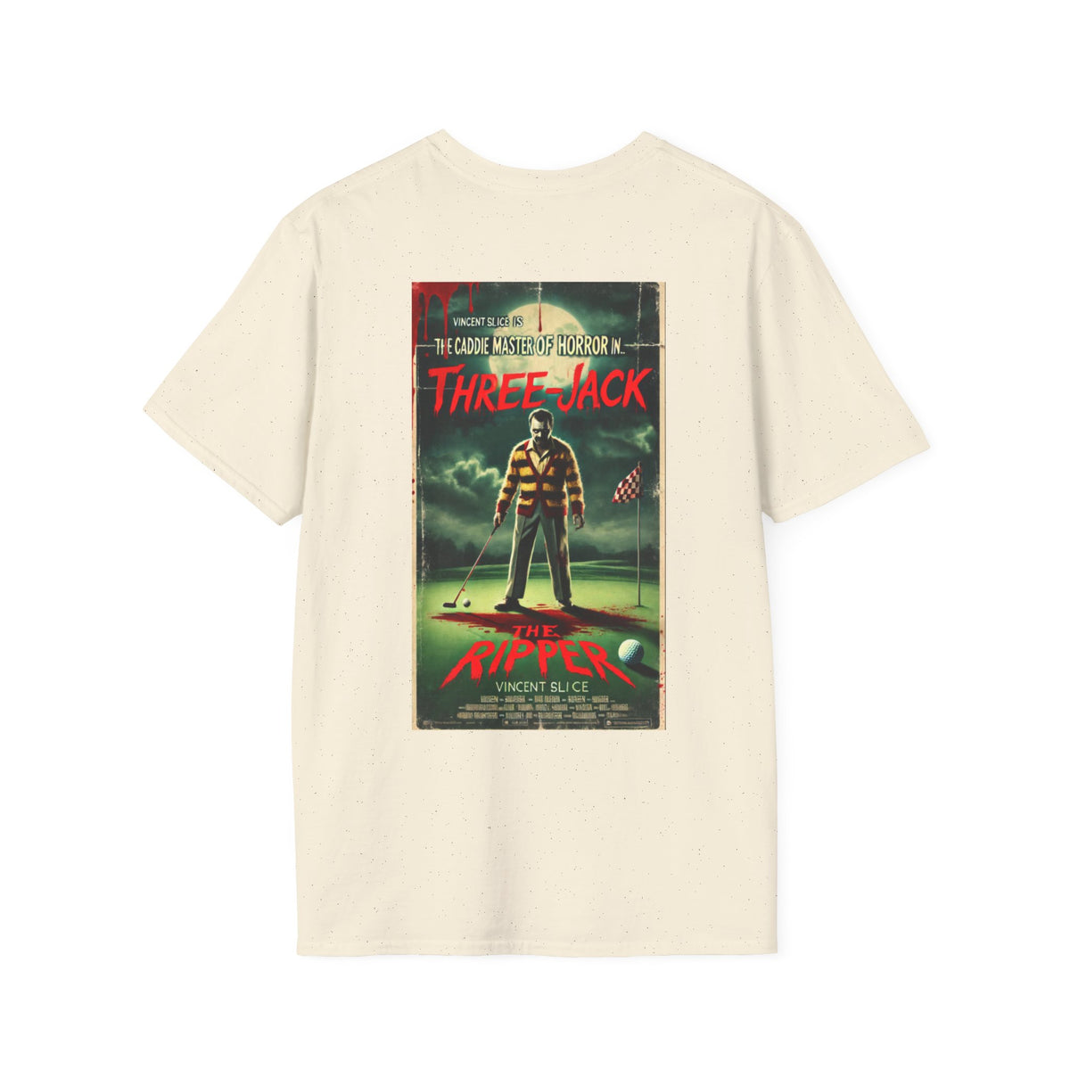3-JACK THE RIPPER T-Shirt - Starring VINCENT SLICE - Golf Noir Signature Apparel