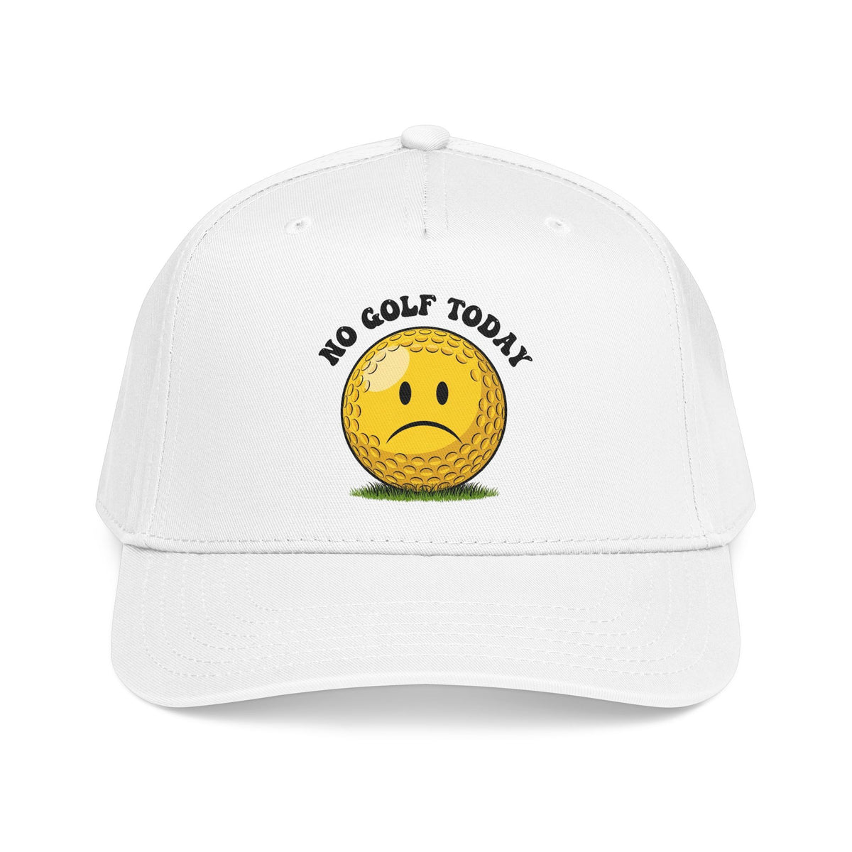 "No Golf Today" Golf Cap - It's a Golf Day Statement Headwear