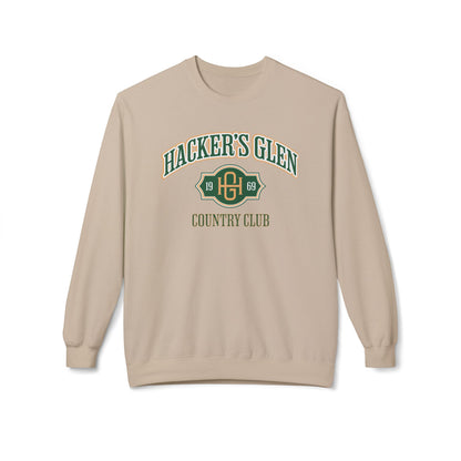 Hacker's Glen Country Club Crewneck Sweatshirt - Fictional Fairways Signature Apparel