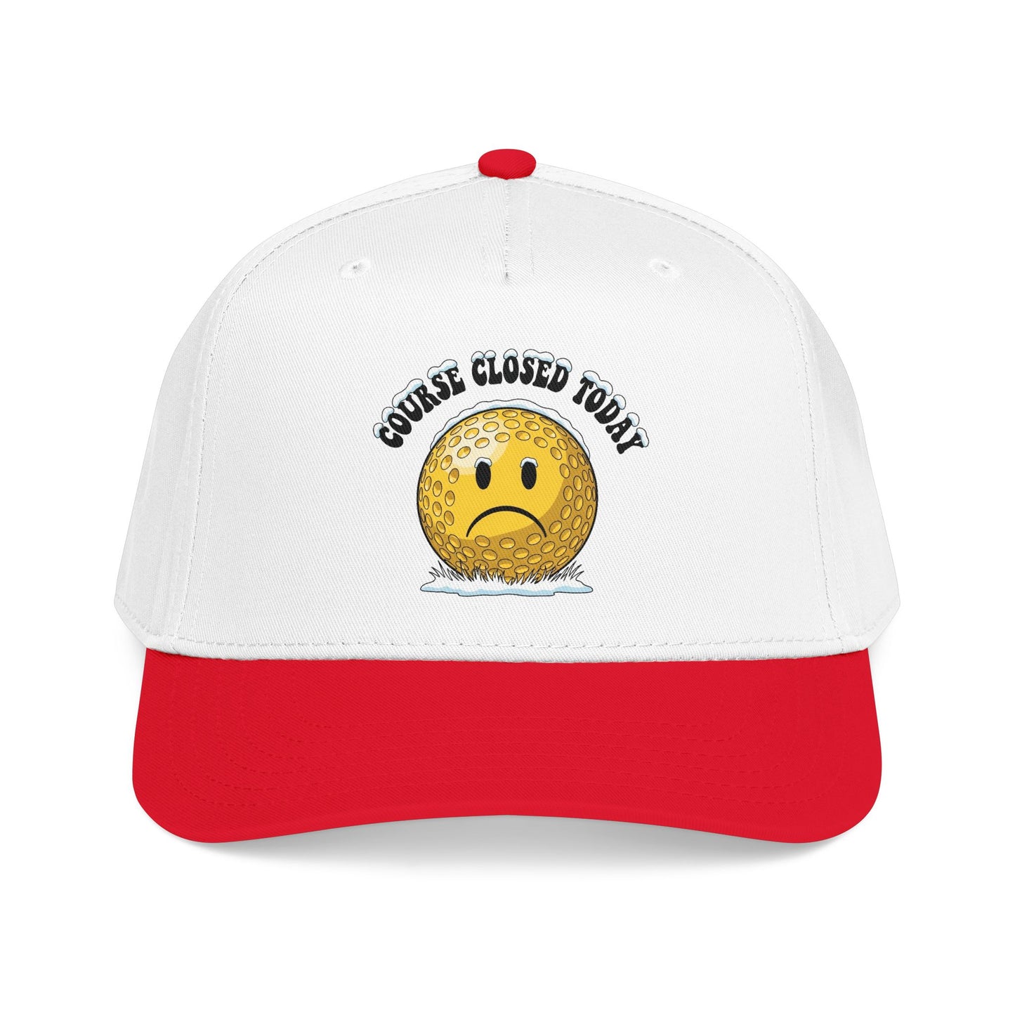 "Course Closed Today" funny golf hat - It's a Golf Day Statement Headwear