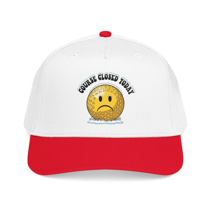 "Course Closed Today" funny golf hat - It's a Golf Day Statement Headwear
