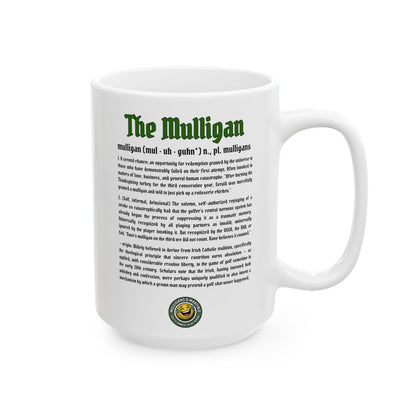 The Mulligan Definition Ceramic Mug — The Shag Bag Accessories