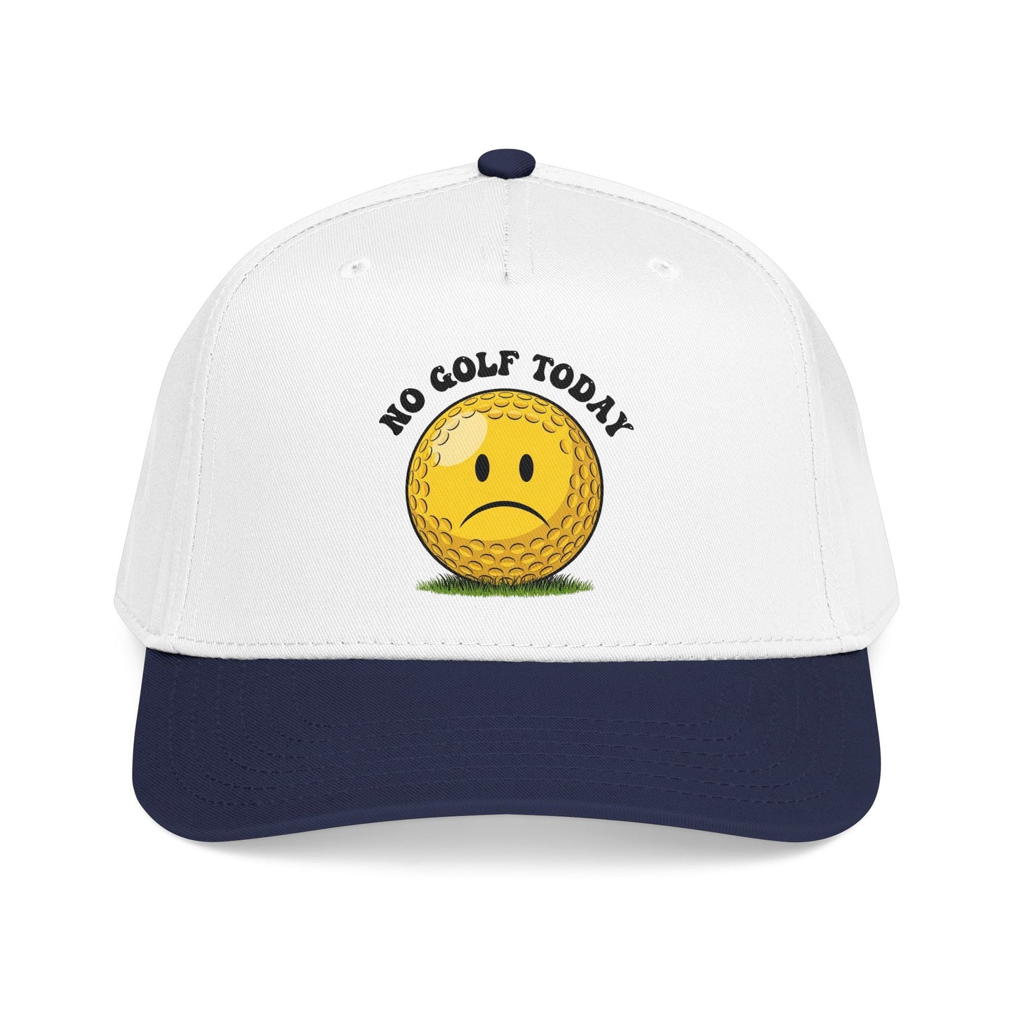 "No Golf Today" Golf Cap - It's a Golf Day Statement Headwear
