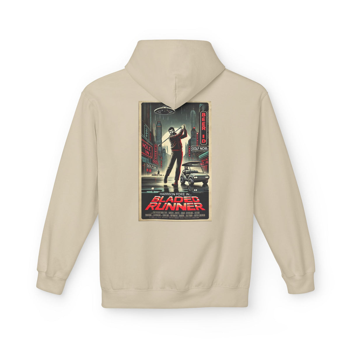 Harrison Fore Hoodie - "Bladed Runner"- Golf Noir Signature Apparel