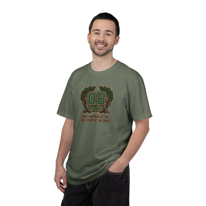 Oaks 'OB' T-Shirt — Fictional Fairways Signature Apparel