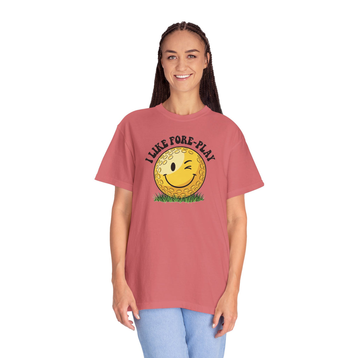 "I Like Fore-Play" Golf Tee - It's A Golf Day Signature Apparel