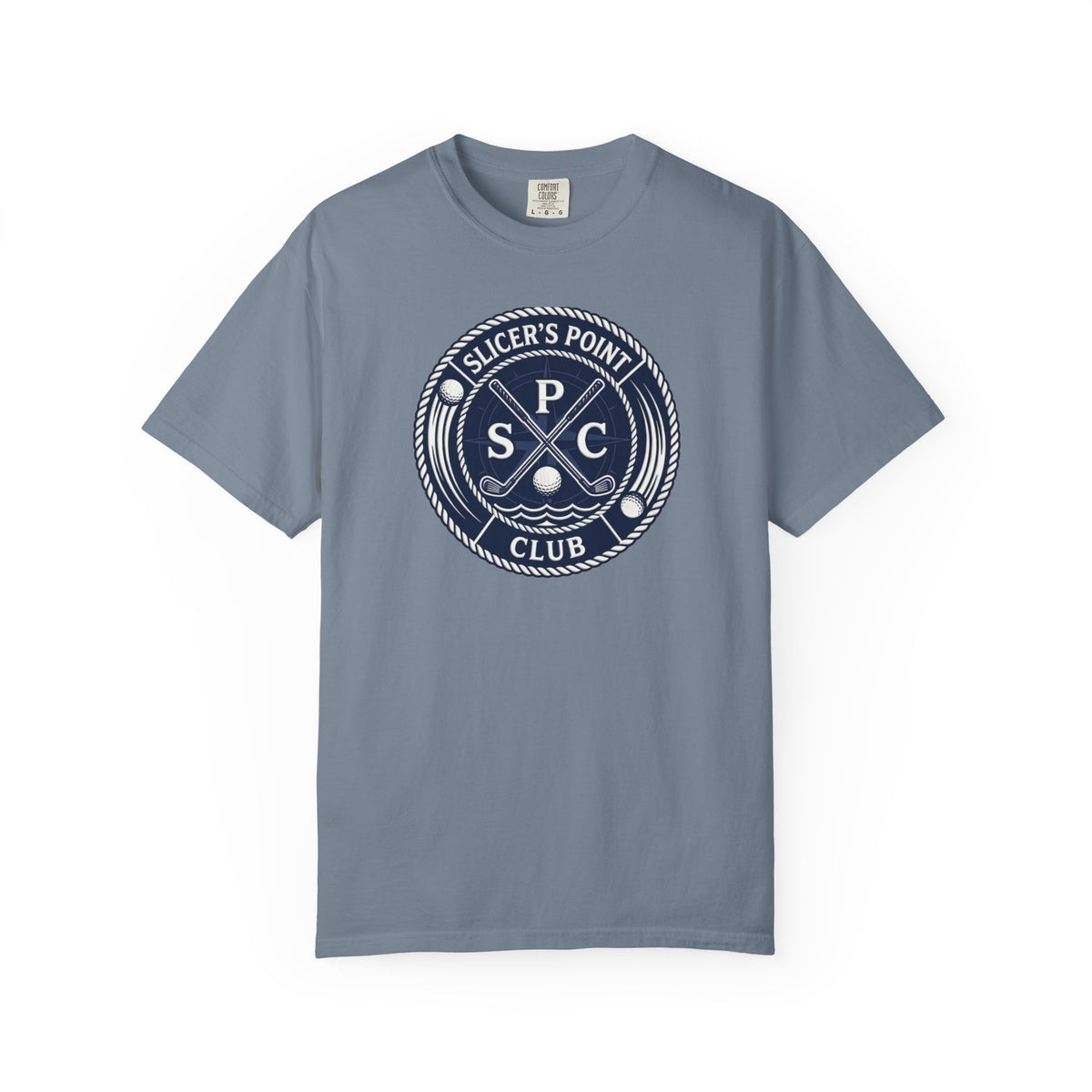 Slicer's Point Club T-Shirt – Fictional Fairways Signature Apparel
