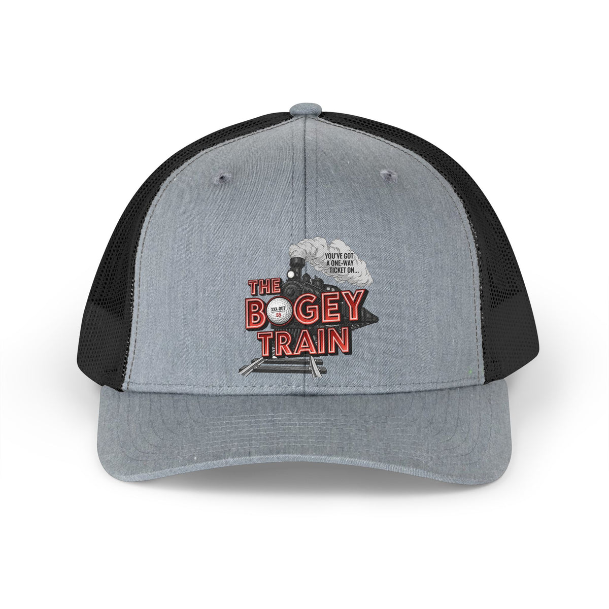'The Bogey Train' Trucker Hat – XXX-OUT Designs Headwear