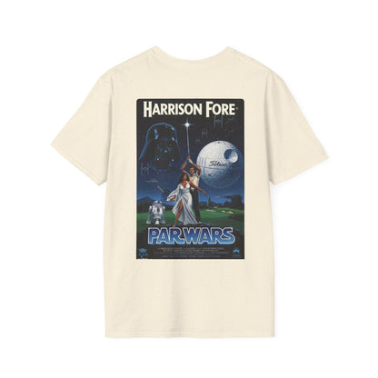 PAR WARS T-Shirt - Starring HARRISON FORE- Golf Noir Signature Apparel