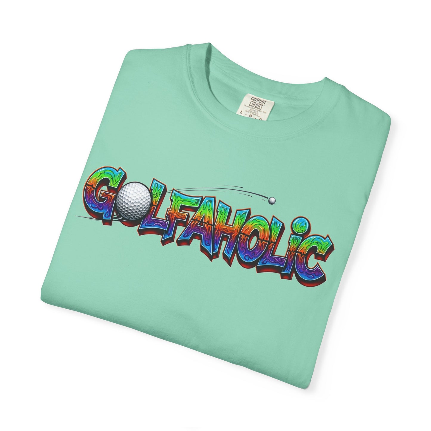 Golfaholic Golf T-Shirt — Golffiti Signature Apparel