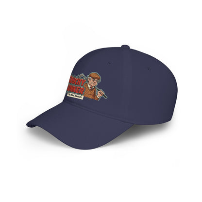 Grouchy Bunker "The Mad Hacker" Baseball Cap - Golf Noir Statement Headwear