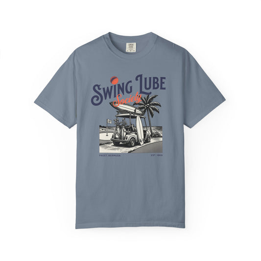Swing Lube Society Golf T-Shirt — Swing Lube Society Signature Apparel