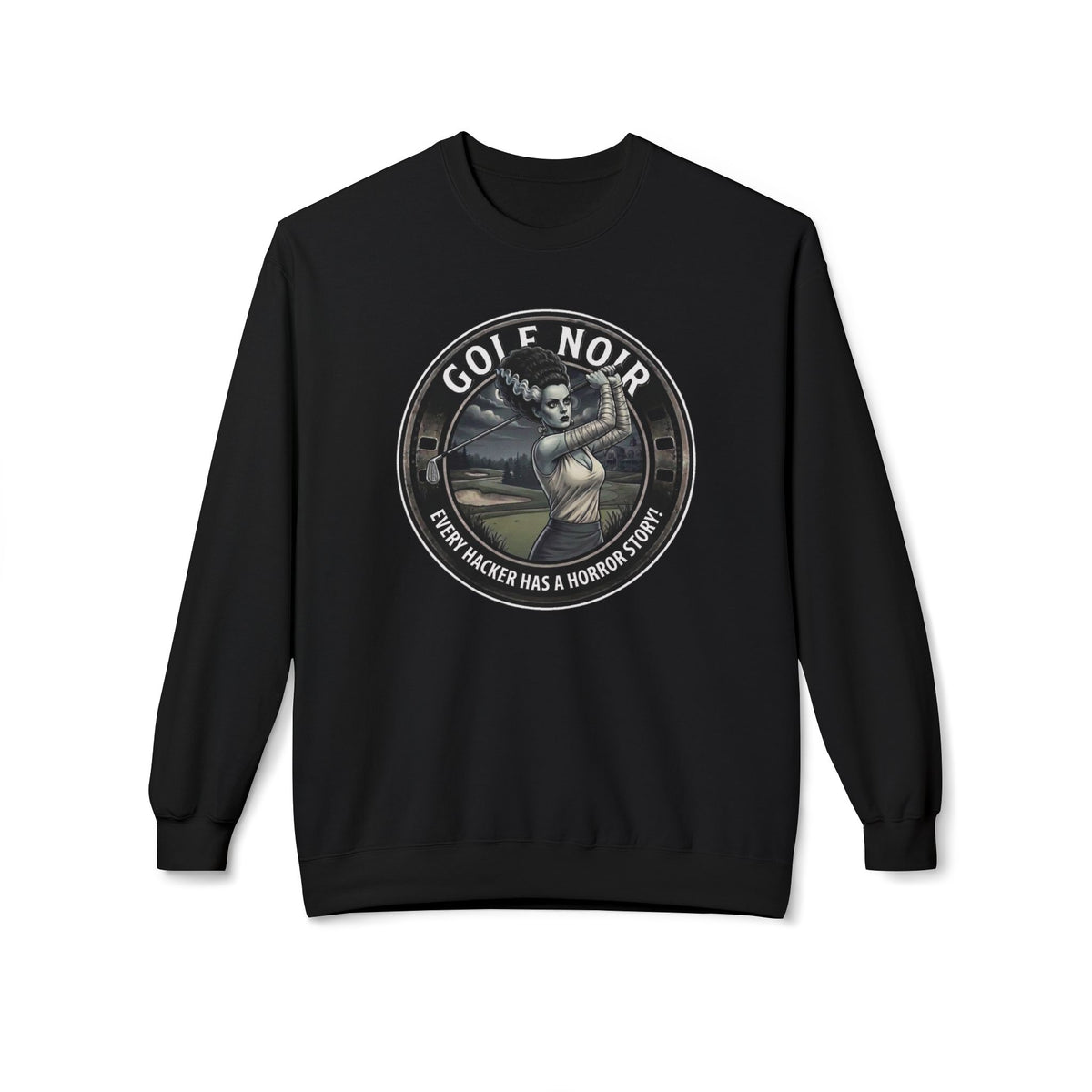 Golf Noir Logo Crewneck Sweatshirt — Golf Noir Vintage Apparel
