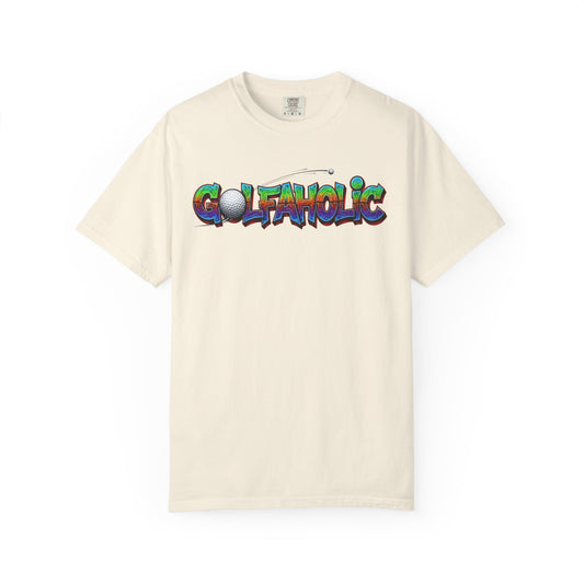 Golfaholic Golf T-Shirt — Golffiti Signature Apparel