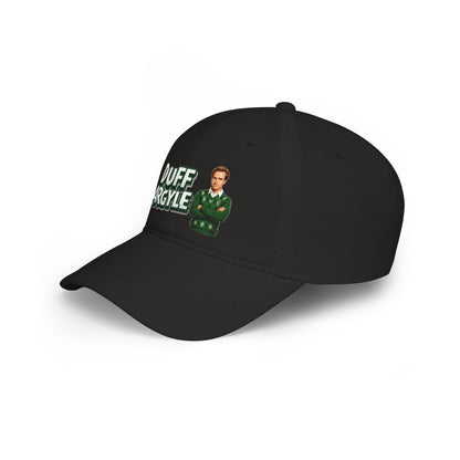 Duff Argyle Baseball Cap — Golf Noir Statement Headwear