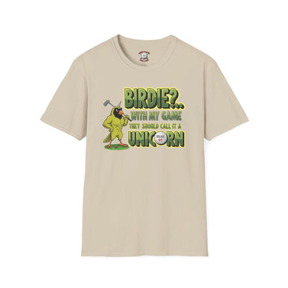 Birdie - Unicorn Golf T-Shirt - XXX-OUT Design Signature Apparel