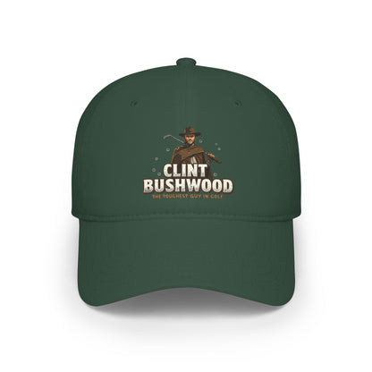 Clint Bushwood Cap – Golf Noir Statement Headwear