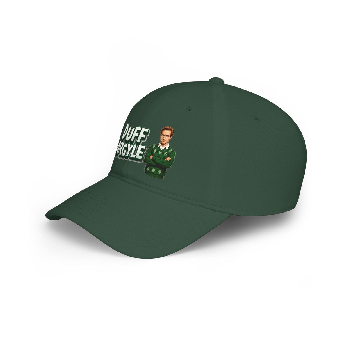 Duff Argyle Baseball Cap — Golf Noir Statement Headwear