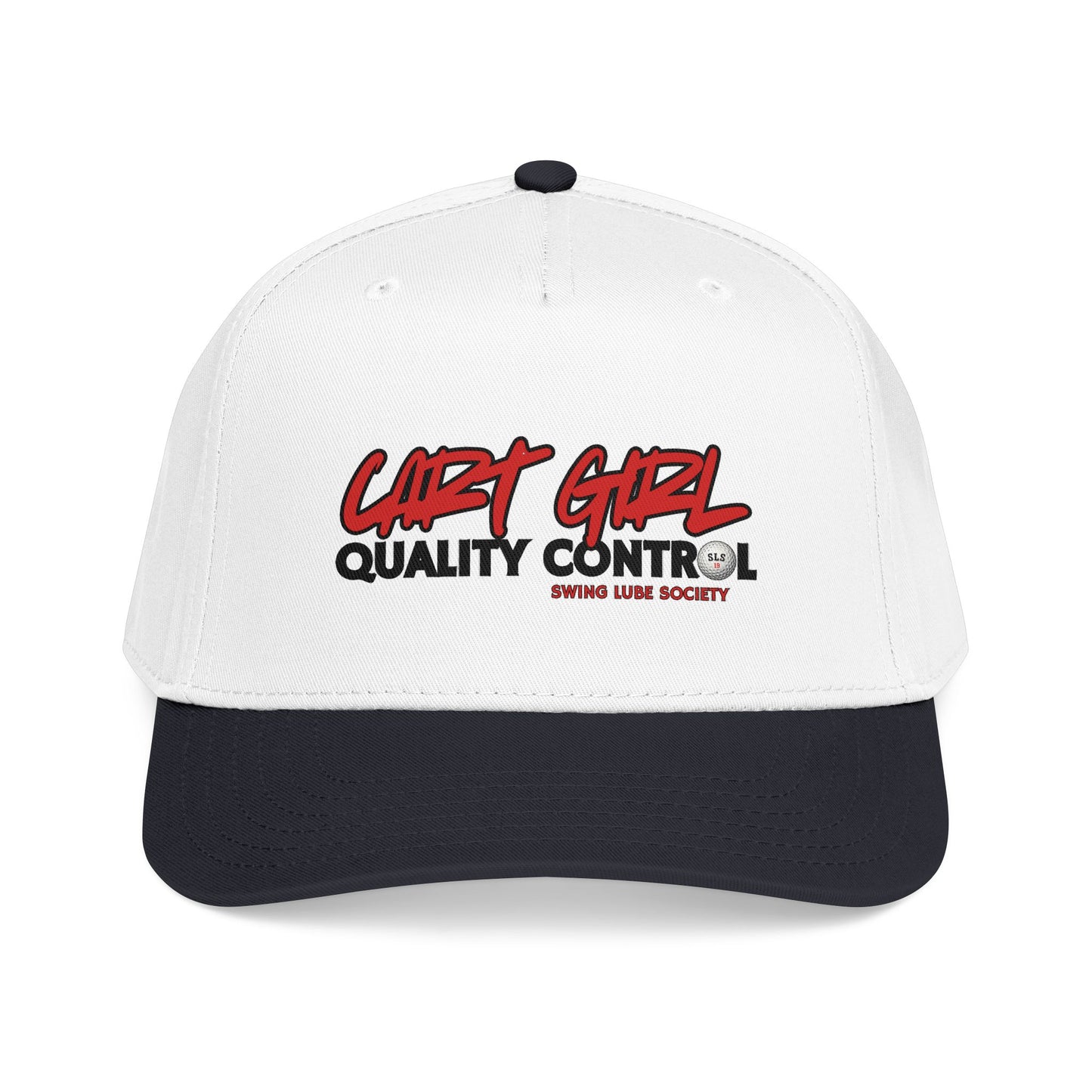 Cart Girl Quality Control Baseball Cap – Swing Lube Society Headwear