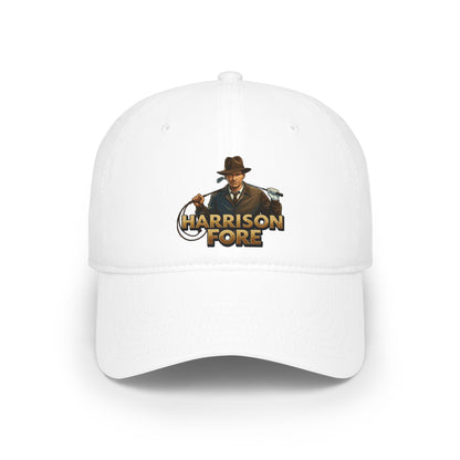 Harrison Fore Baseball Cap - Golf Noir Statement Headwear