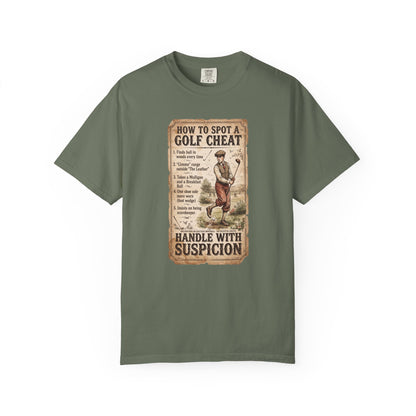 "How to Spot a Golf Cheat" Vintage Tee - The Shag Bag Apparel