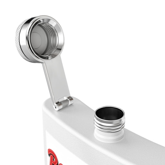 Booze Cart Betty Stainless Steel Flask - "Golf's Good Time Girl" Accessories