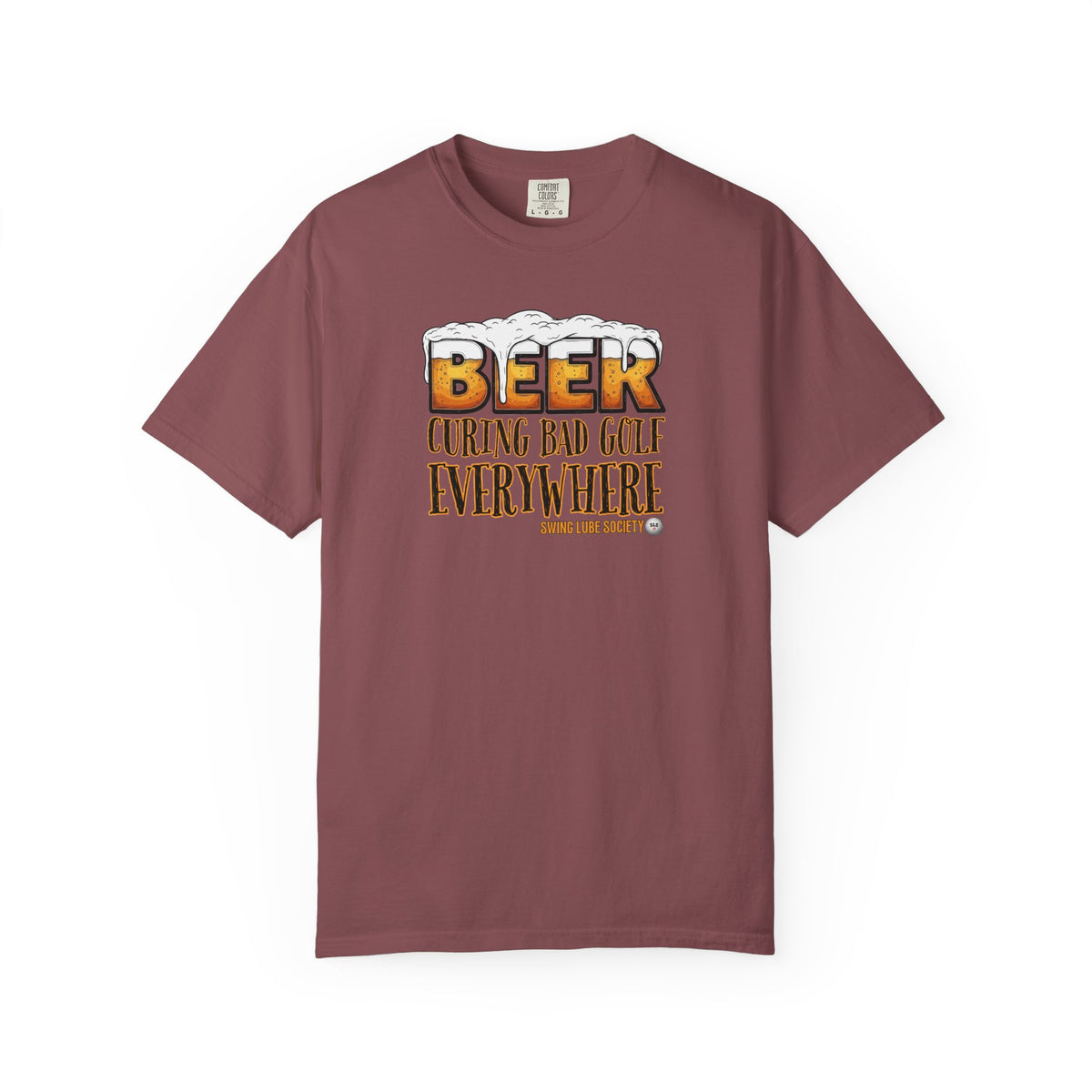 Beer Curing Bad Golf T-Shirt – Swing Lube Society Signature Apparel