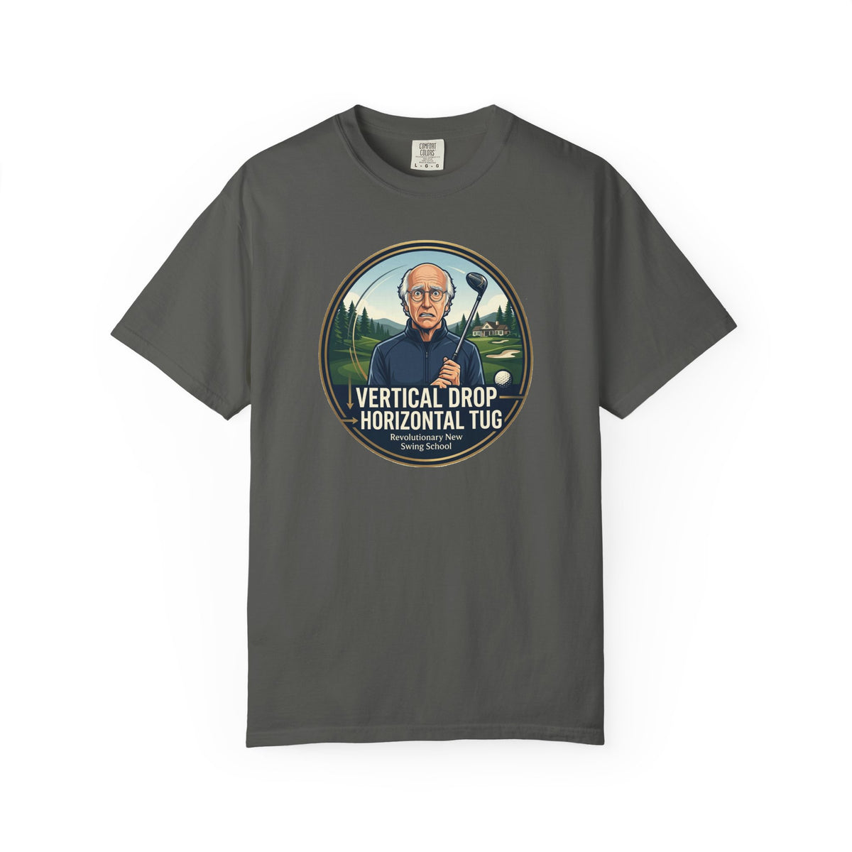 Vertical Drop Swing School T-Shirt - Shag Bag Signature Apparel