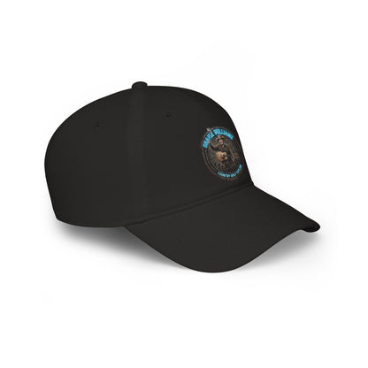 Shank Williams Golf Noir Cap - Country Club Crooners Statement Headwear
