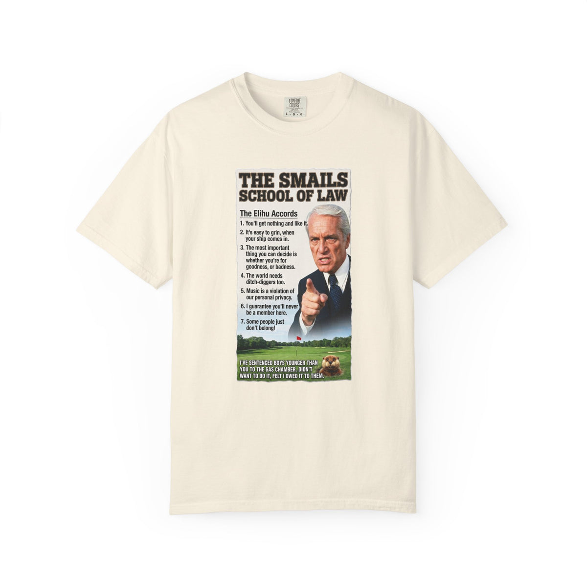 The Smails School of Law T-Shirt — The Shag Bag Apparel
