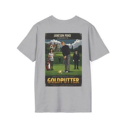 GOLDPUTTER T-Shirt - Starring JAMESON POND - Golf Noir Signature Apparel