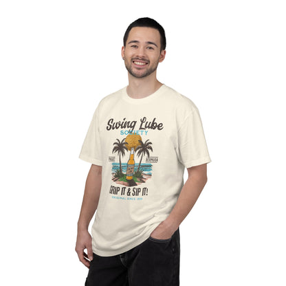 Grip It & Sip it T-Shirt 2 — Swing Lube Society Signature Apparel