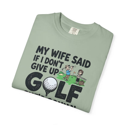 Divorce Golf T-Shirt — The Shag Bag Apparel
