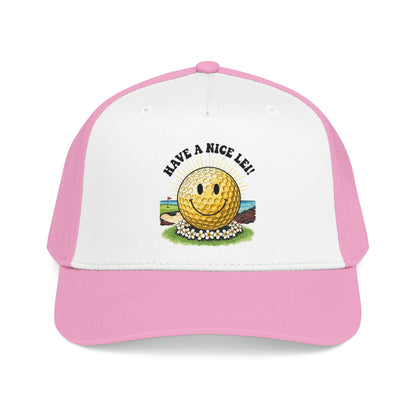 Have a Nice Lei Mid-Profile Baseball Cap - It's a Golf Day Statement Headwear