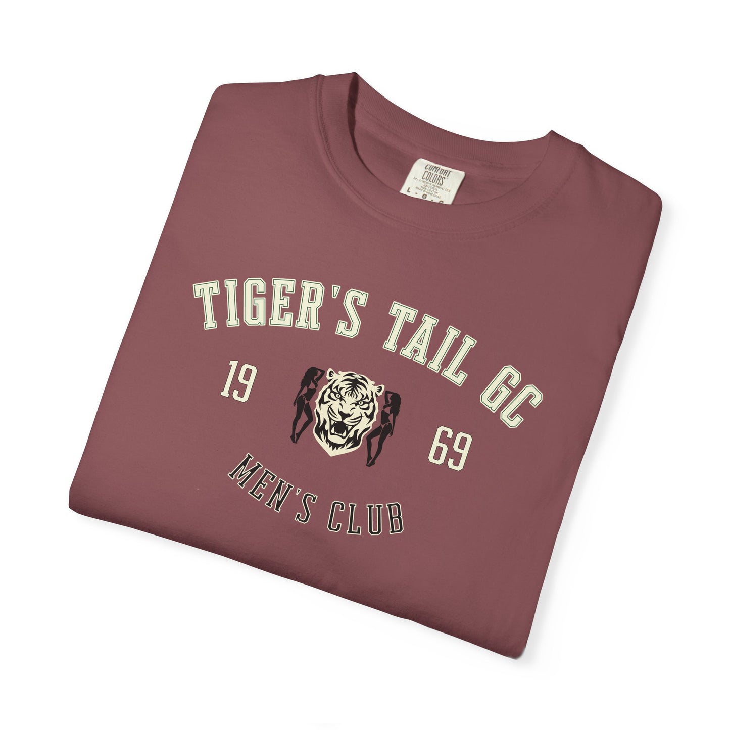 Tiger's Tail GC Vintage Tee — Fictional Fairways Signature Apparel