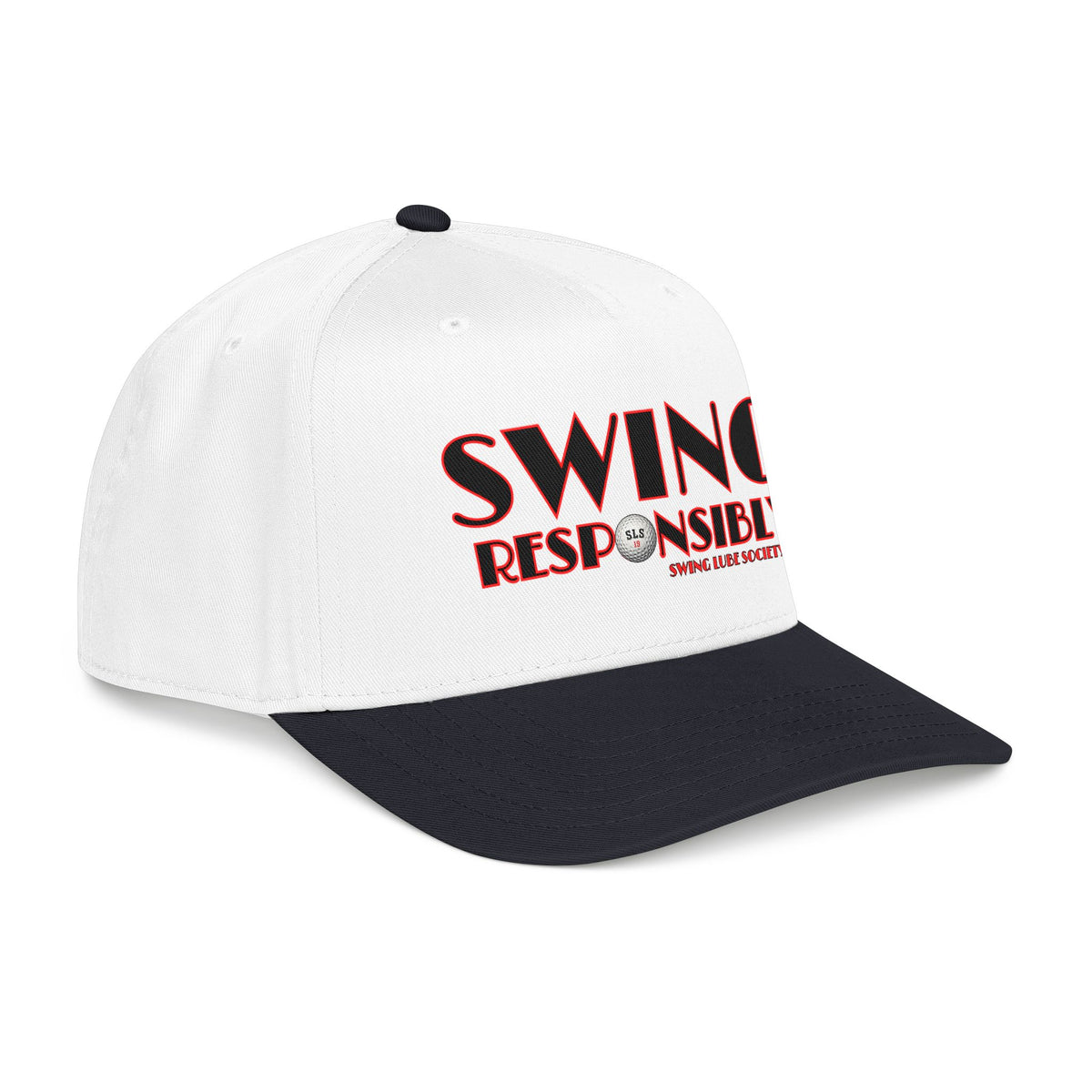 Swing Responsibly Baseball Cap — Swing Lube Society Headwear