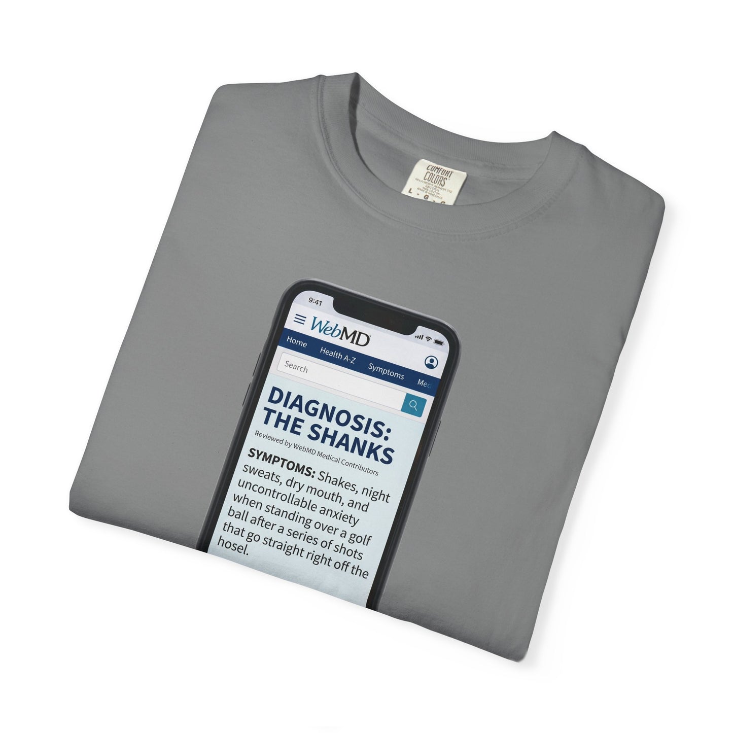 Diagnosis: The Shanks T-Shirt — The Shag Bag Apparel