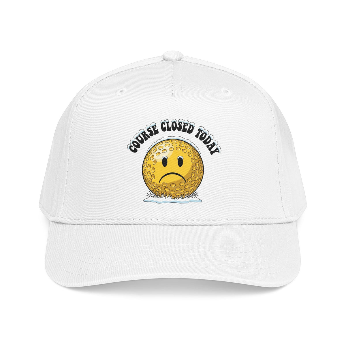 "Course Closed Today" funny golf hat - It's a Golf Day Statement Headwear