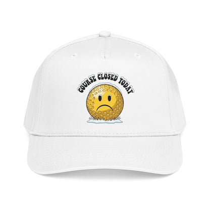 "Course Closed Today" funny golf hat - It's a Golf Day Statement Headwear