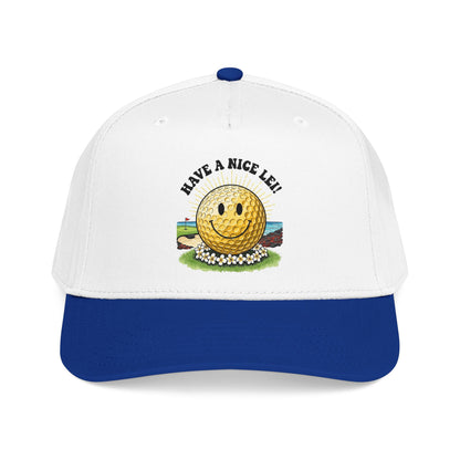 Have a Nice Lei Mid-Profile Baseball Cap - It's a Golf Day Statement Headwear