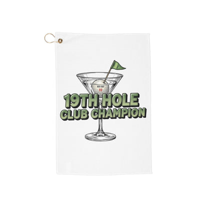 19th Hole Club Champion Golf Towel – XXX-OUT Designs Trademark Towel