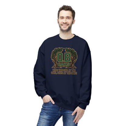 O.B. Oaks Crewneck Sweatshirt — Fictional Fairways Signature Apparel