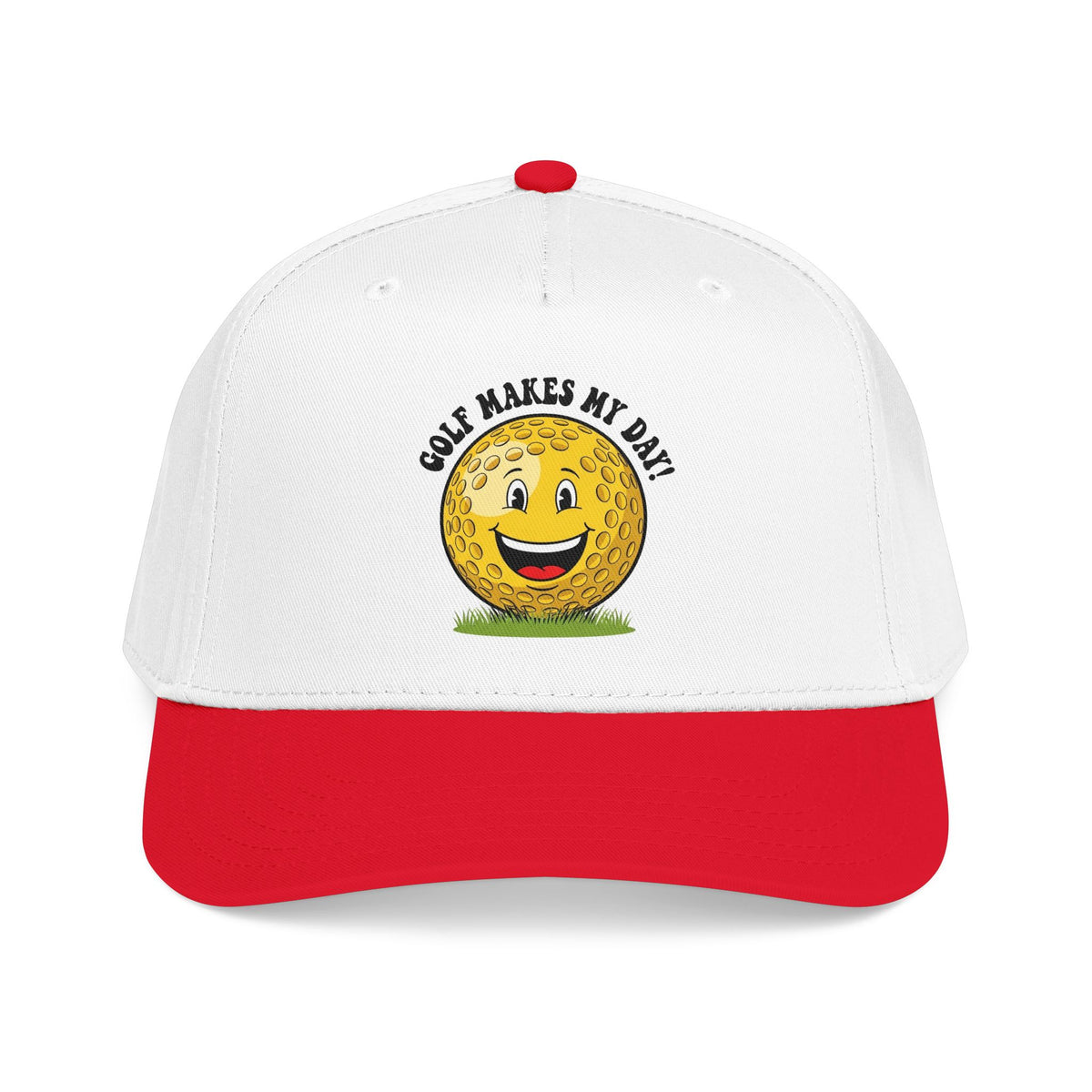 Golf Makes My Day Funny Golf Hat — It's a Golf Day Statement Headwear