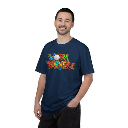 Worm Burner GolfT-Shirt — Golffiti Signature Apparel