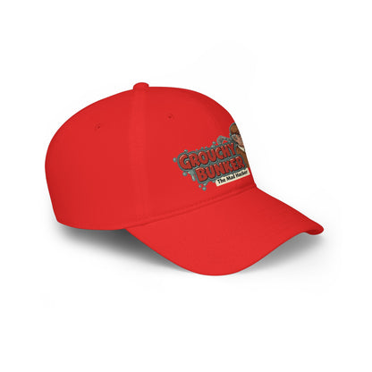 Grouchy Bunker "The Mad Hacker" Baseball Cap - Golf Noir Statement Headwear