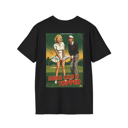 SOME LIKE IT TOPPED T-Shirt - Starring MARILYN MULLIGAN- Golf Noir Signature Apparel