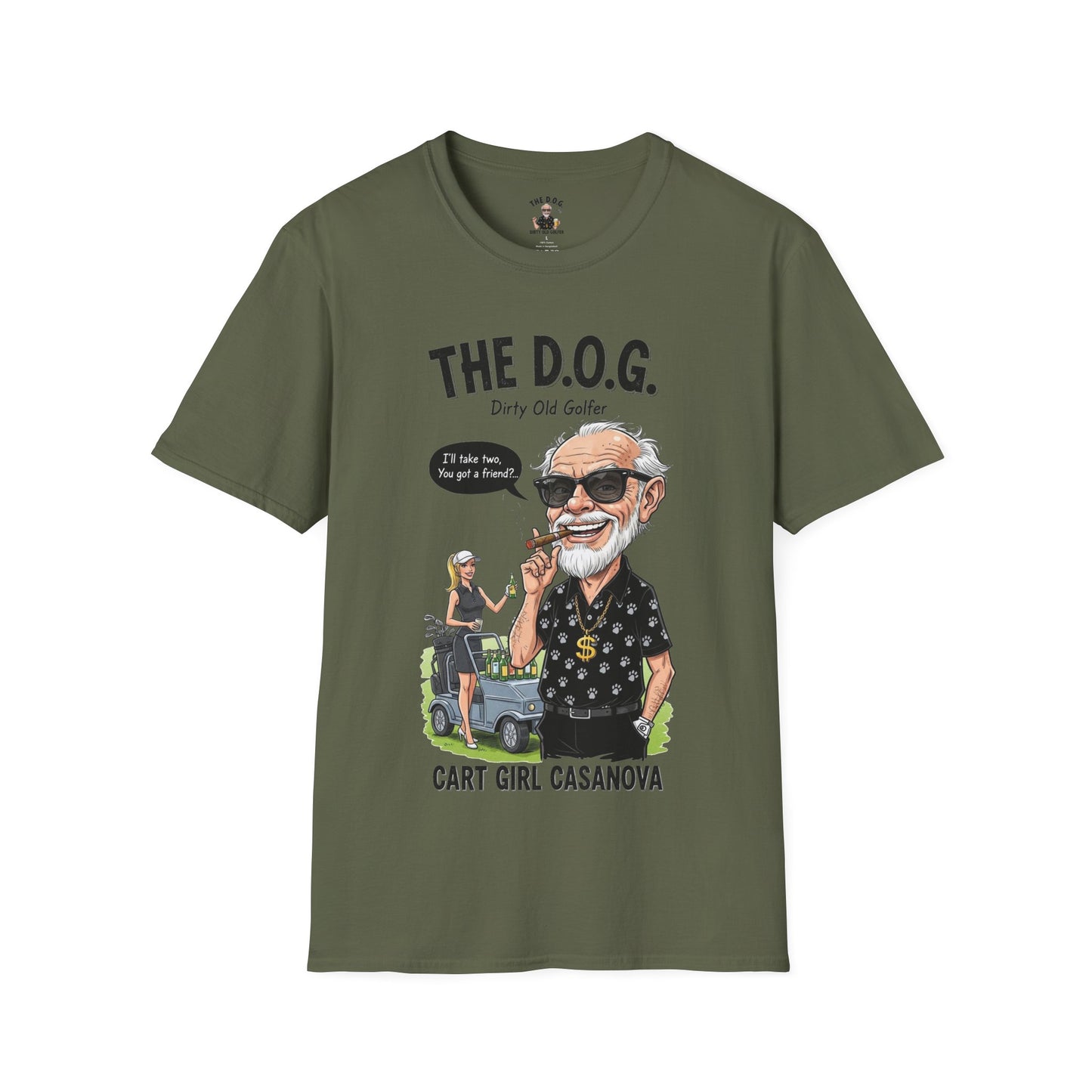 The D.O.G. T-Shirt - Cart Girl Casanova