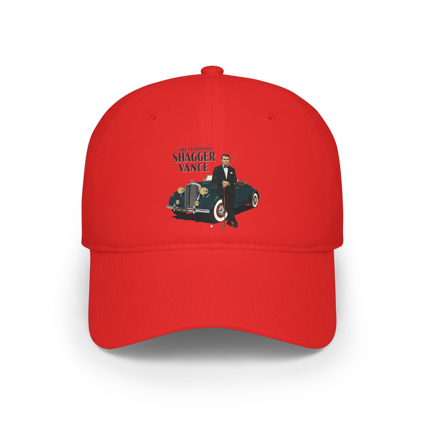The Legendary Shagger Vance Baseball Cap — Golf Noir Statement Headwear
