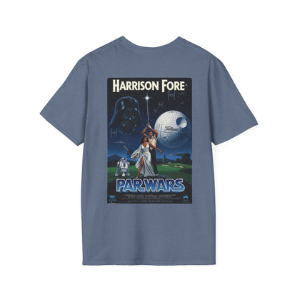 PAR WARS T-Shirt - Starring HARRISON FORE- Golf Noir Signature Apparel