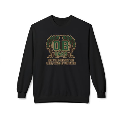 O.B. Oaks Crewneck Sweatshirt — Fictional Fairways Signature Apparel